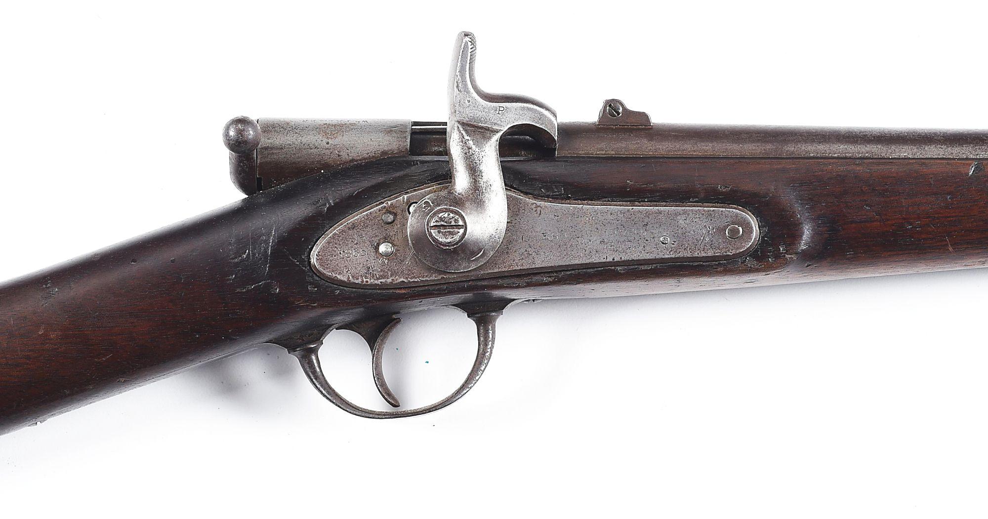 (A) RARE CIVIL WAR PALMER CARBINE BY E.G. LAMSON.