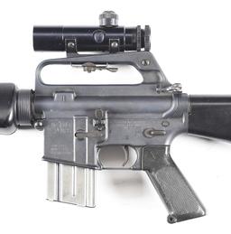 (M) PRE-BAN COLT SP-1 SEMI-AUTOMATIC RIFLE WITH COLT SCOPE.