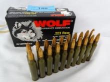 40 WOLF .223 CARTRIDGES IN ORIGINAL BOXES