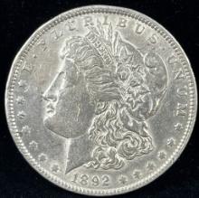 1892 MORGAN SILVER DOLLAR SEE PICTURES
