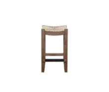 Newport 26 in. H Light Amber Wood Counter-Height Stool