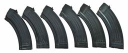 Chinese Military 7.62x39 30 Round Flat Back Magazines Lot of 6 (WHD)