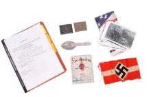 Group Lot of WWII Souvenirs from A Third Armored Division Officer (AEK)