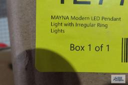 Mayna modern LED pendant light