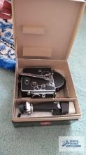 Vintage Bolex Paillard video camera with box and accessories made in Switzerland