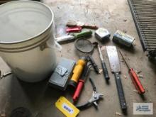 BUCKET OF TOOLS