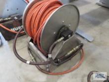 Hurst jaws of life rescue system 12 volt power hose reel.