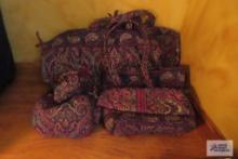 Set of Vera Bradley luggage