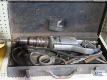 vintage Porter-Cable hammer drill with case