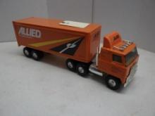 Vintage Ertl Semi Truck and Tractor Trailer (Allied Hauling Edition)