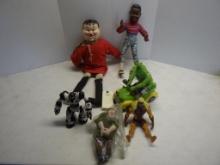 Assorted Action Figures & Dolls