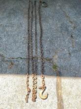 8' chain & 1 -25' chain w/ no hooks