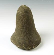 3 11/16" Pestle made from Hardstone. Ex. Dave Warner (#274) collection.