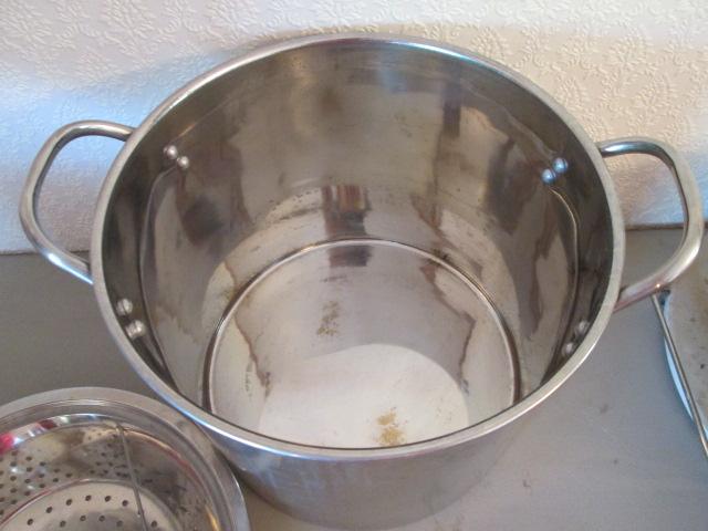 Stainless Seafood Steamer Pot and Stock Pot