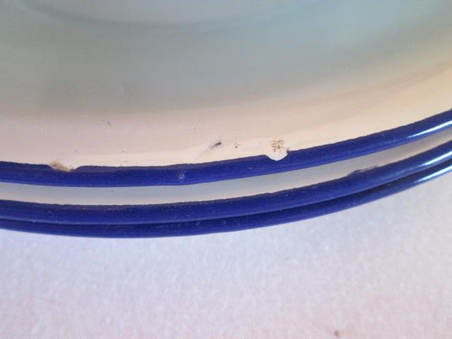 Old Navy Supply Co. and Butterfly Brand Enamel Dinnerware