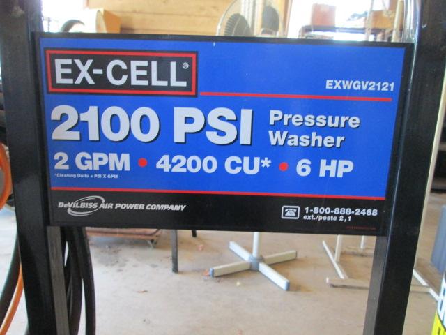 Excell 2100 PSI Pressure Washer