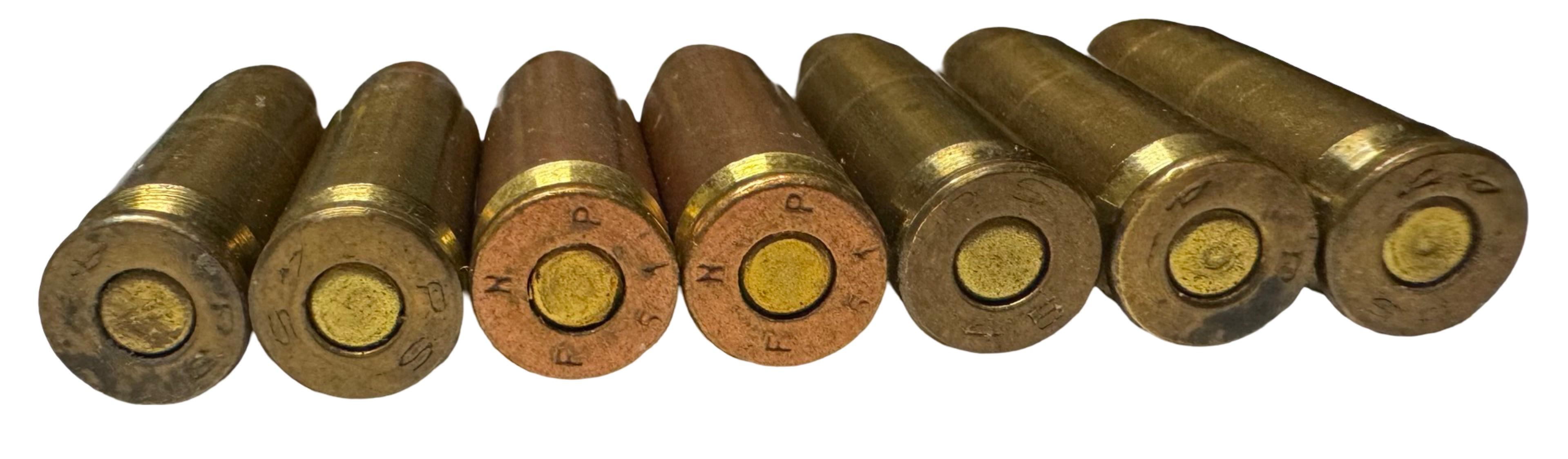 7rds. of 9mm BAYARD LONG (9x23mm LARGO) Ammunition