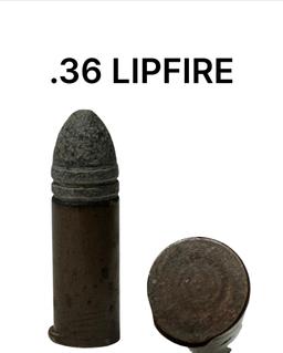 RARE .36 LIPFIRE Cartridge