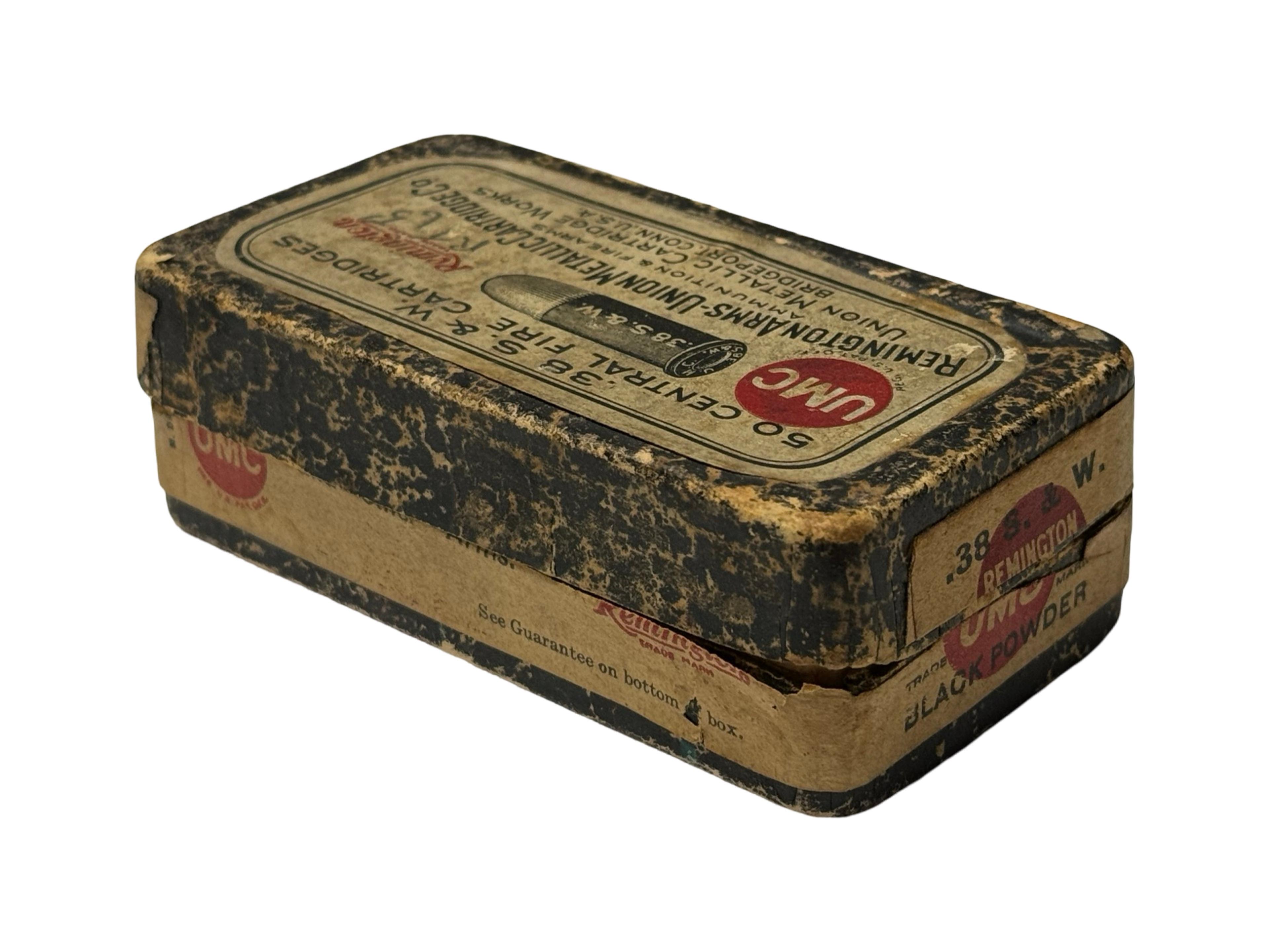 37rds. of .38 S&W Blackpowder Remington Ammunition in Box
