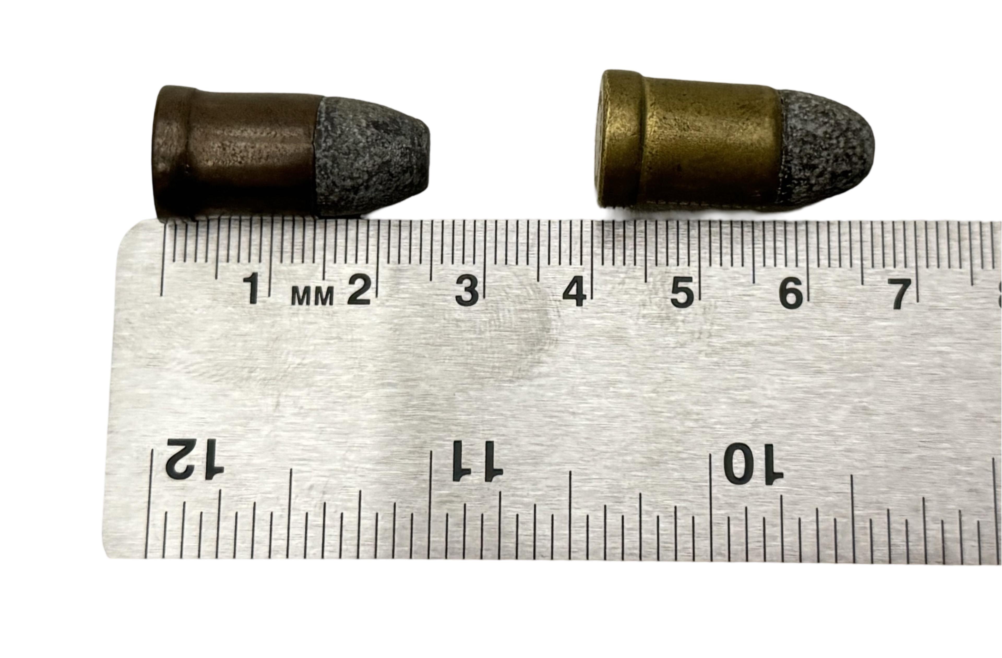 (2) 9mm PERRIN FRENCH Cartridges