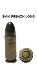 8mm FRENCH LONG Cartridge