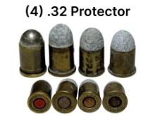 (4) .32 PROTECTOR Cartridges