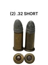 (2) .32 SHORT Cartridges