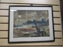 Framed/Matted Watercolor?