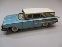 1961 Chevrolet Bel Air Station Wagon Tin Friction Toy Truck