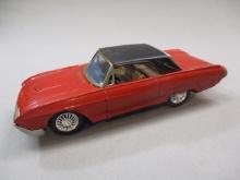 Ford Thunderbird Tin Friction Toy Car Made in Japan