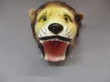 1970's Ceramic Lion Wall Hanger Made in Japan 6"