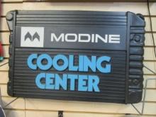 Molded Plastic Modine Cooling Center Advertising Sign