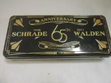 2011 Schrade Walden 65th Anniversary Knife in Commemorative Tin
