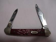 Early 1990's Case XX #DR62109X SS 2 Blade Knife with Rosewood Handle