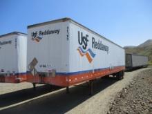 2002 Strick T/A Van Trailer,