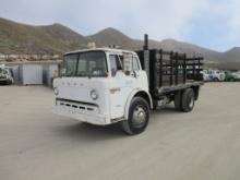 Ford 800 COE S/A Flatbed Dump Truck,