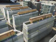 4-Lots Assorted Size Laminated Insulated Glass,
