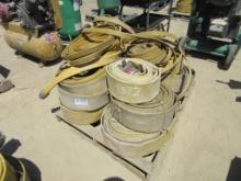 Lot of Various Size Fire Hose