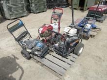 Lot Of (3) Carious Pressure Washers,