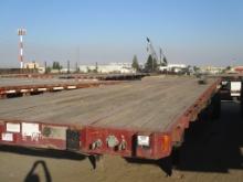 1999 Great Dane T/A Flatbed Trailer,