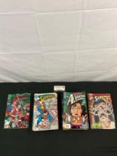 49 pcs Vintage 90s DC Superman Comics Collection. 4 Issues, No. 57, 487, 662 & 667. See pics.