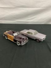 Danbury Mint 1:18 Scale Replica Model Cars incl. 65' Pontiac GTO & 48' Chrysler Town & Country