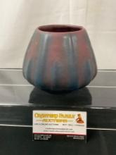 Early 20th Century 1920s Van Briggle Art Pottery Vase, Mulberry in color, 4.5 inch
