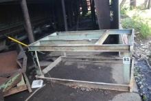 45 x 75" x 31" T Steel Work Platform Frame