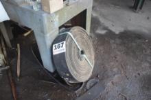 (1) Roll of 6" Conveyor Belting