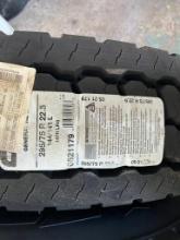 2-new General 295/75R22.5 tires.