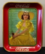 Authentic Coca-Cola Tray - 1938