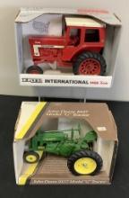 Ertl Tractor - Mint In Box;     John Deere Tractor - Mint In Box
