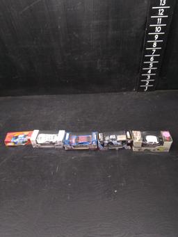 Collection of (5) Nascar Matchbox Style Cars