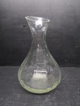 Glass Ribbed Decanter